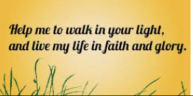 goroe's tweet image. #walkinlight #SundayThoughts