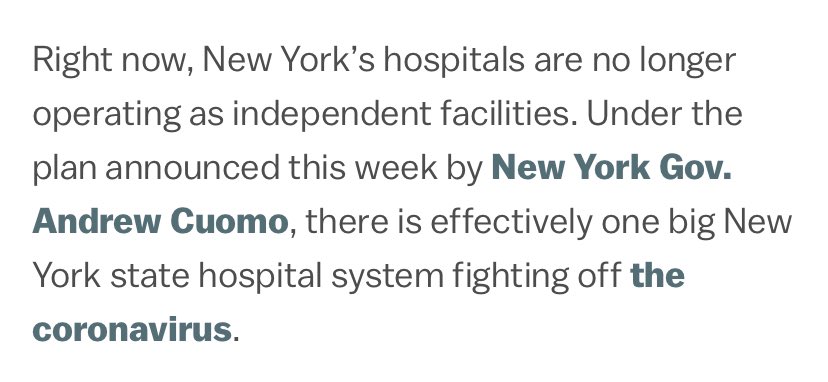 There is a *lot* of this sort of thing going on right now: explicit state direction of industry, commandeering of production and outright nationalization. https://www.vox.com/2020/4/3/21207310/coronavirus-new-york-hospitals-andrew-cuomo