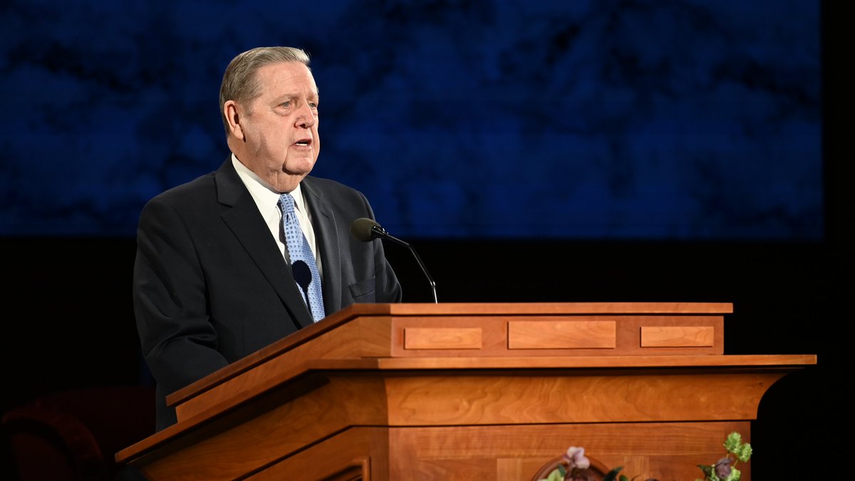 "We have every reason to hope for blessings even greater than those we have already received, because this is the work of Almighty God, this is the Church of continuing revelation, and this is the gospel of unlimited grace and benevolence." <a href="/HollandJeffreyR/">Jeffrey R. Holland</a> #GeneralConference
