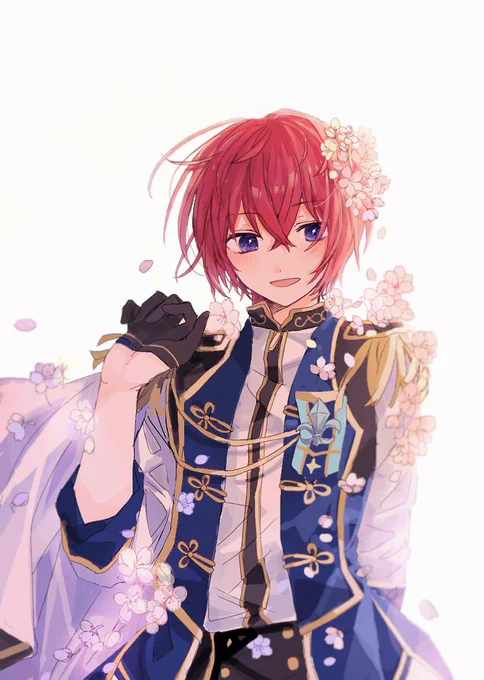 朱桜おめでとう…!!
 #朱桜司誕生祭2020 