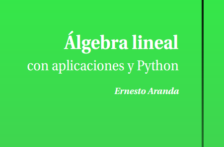 statsanddatasci's tweet photo. 📚#ÁlgebraLineal con aplicaciones y #Python👇
https://t.co/dkA0h1VBVJ

#MachineLeanrning #AI #DeepLearning #DataScience https://t.co/iZHFWIIpcL