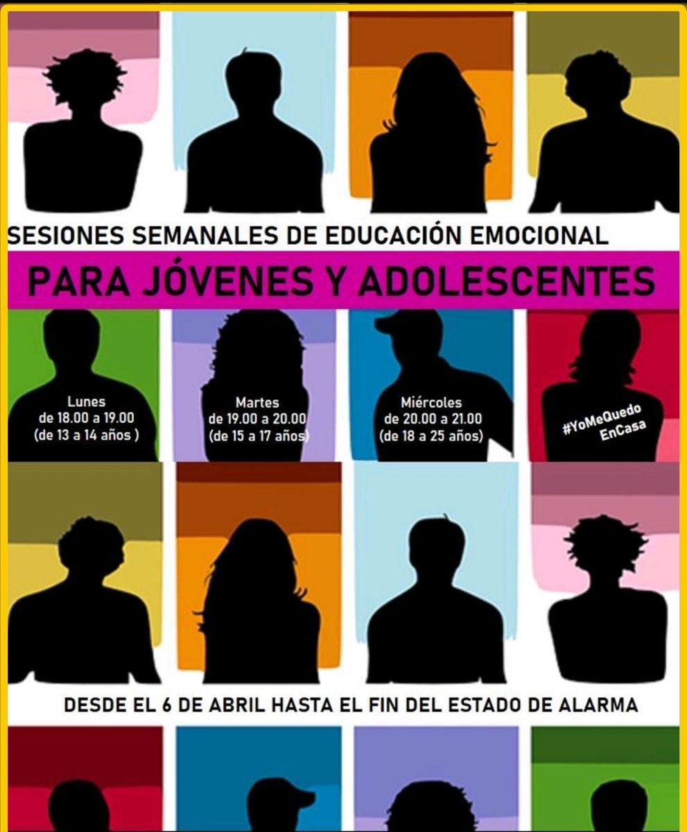 PiedadCastella4's tweet photo. Un respiro emocional entre los deberes, la ausencia física de sus amig@s y/o parejas, viviendo el duelo por alguno de sus mayores o la búsqueda del sentido al sinsentido que nos toca vivir.
 Puedes inscribirte aquí mismo:
https://t.co/aqPa0TkAcq
Somos:
https://t.co/QoStpS1InR https://t.co/2fhXacJWCx