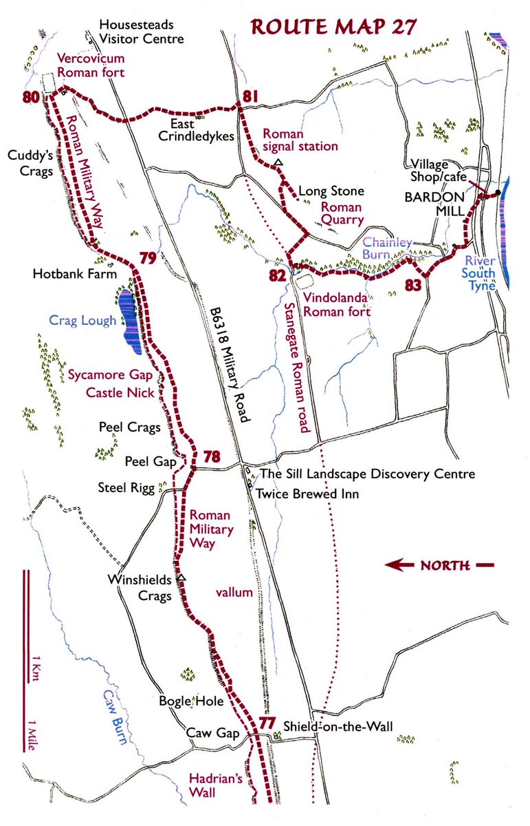 pete_savin's tweet photo. Here is your final map of #HadriansHighWay with thanks again to its creator @fellranger1 for supplying them https://t.co/tIgUxDAbTI
