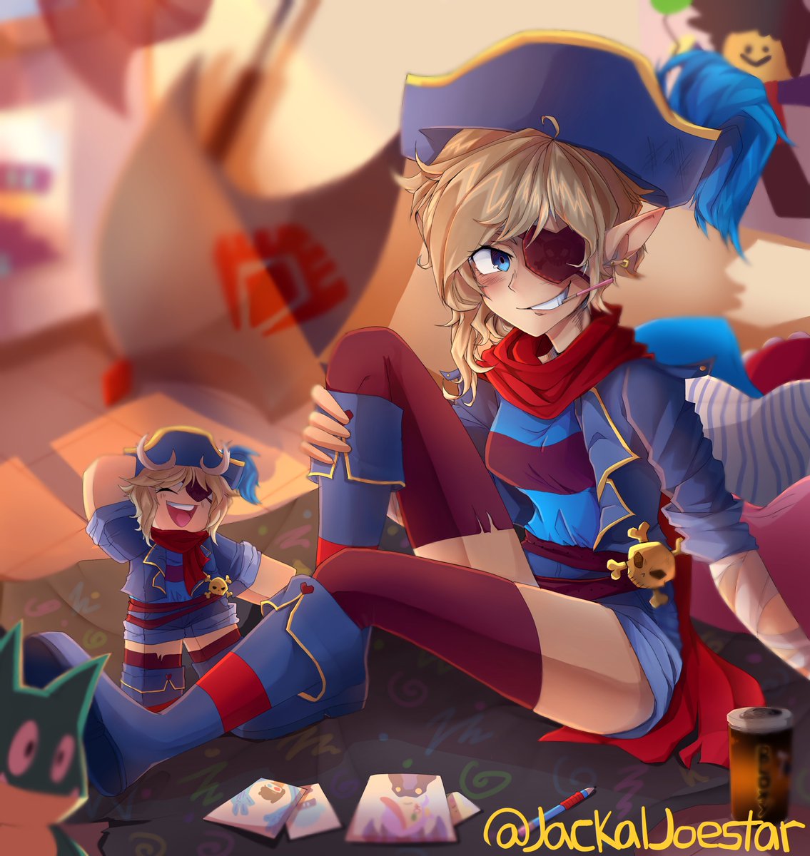 Did you miss me?
I'm officially out of hiatus! ❤️💙

#Roblox #robloxart