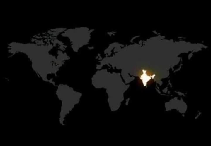 DcWalaDesi's tweet photo. Kahan hai @NASA wale or @isro wale 😂😂😂😂 #SundayMorning #9Baje9Minutes #9baje9minute #9baje9mintues #9baje9min #ModiVideoMessage #Hum_Light_Nahi_Bujhaenge #Hum_Light_Bujhaenge #Hum_Diya_Jaroor_Jalayenge #hum_diya_jalayenge https://t.co/xbIiJzAE2h