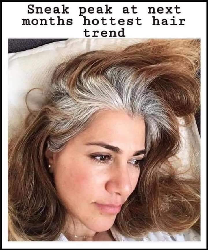 SparklesKind's tweet photo. #QuarentineLife #COVID #quarantineugly #StayHomeSaveLives #hairchallenge #nohaircolor #missmyhairstylist https://t.co/p17bToXMgC