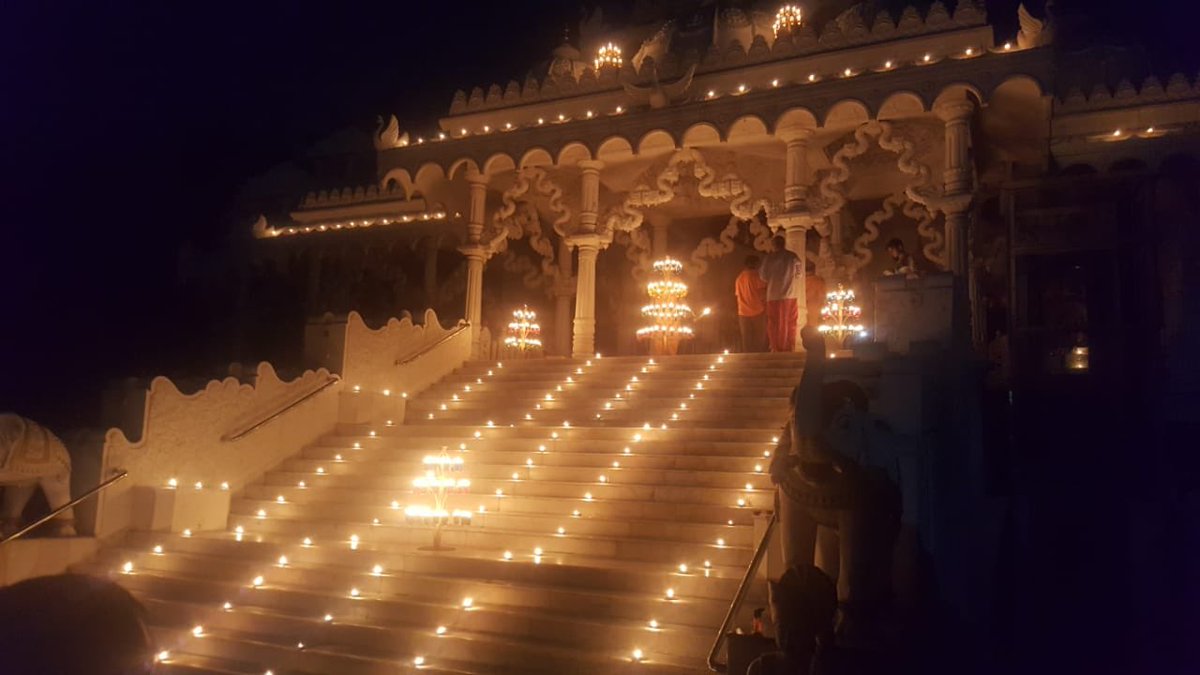 BAPS Swaminarayan Mandir, Hyderabad  #9MinutesForIndia