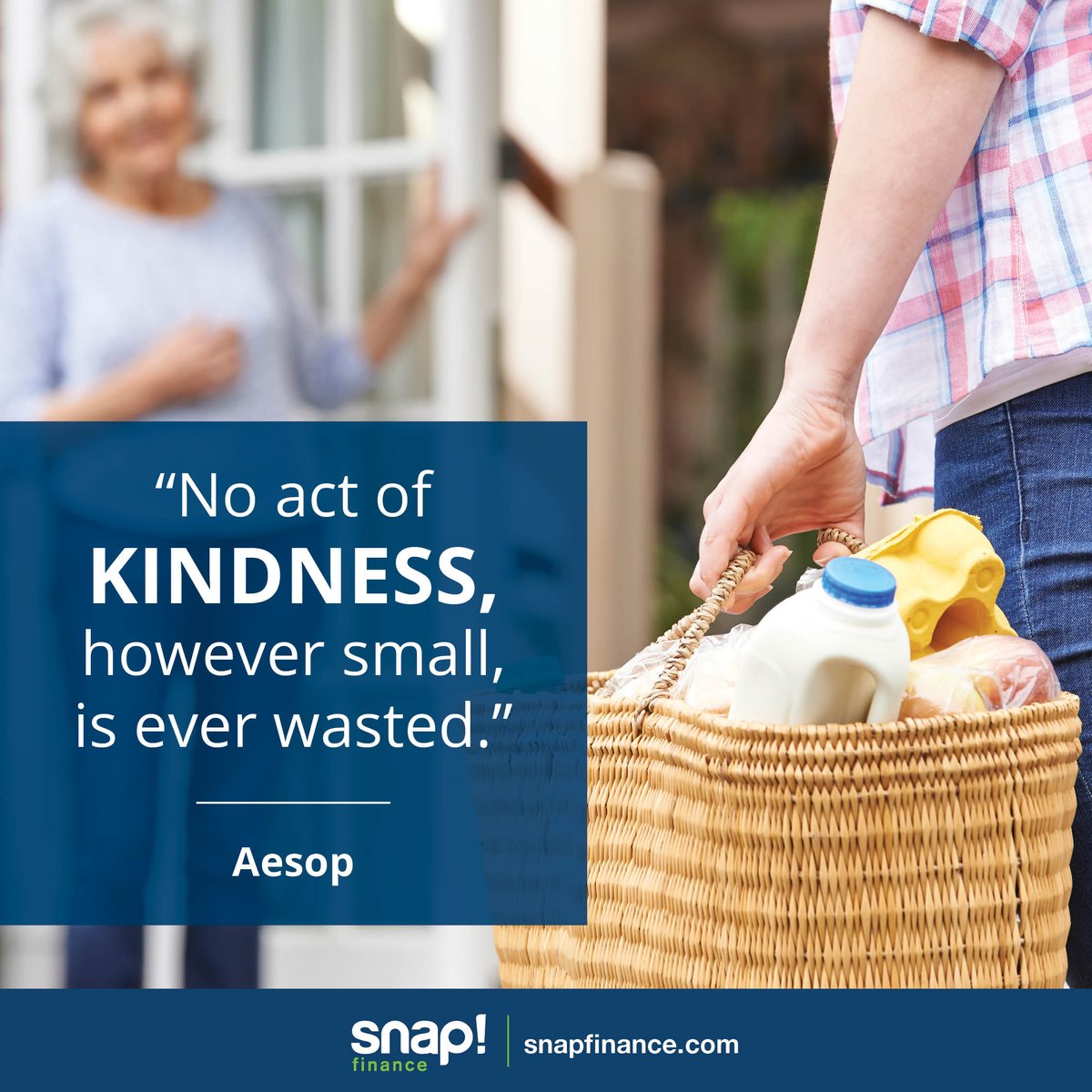 MySnapFinance's tweet photo. The COVID-19 crisis has brought out the best in people all over the world. Read this article from @Insider to learn how everyday people are making a difference:

https://t.co/lcLVuiU05L #snapfinance #kindness https://t.co/KEvuRuWWDR