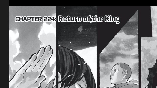MIDPOINT (the change in paradigm): Return of the King (ch. 224). After the first plot point, Kageyama tries to find his own path as a setter, but ultimately struggles. This builds up to the breaking point —