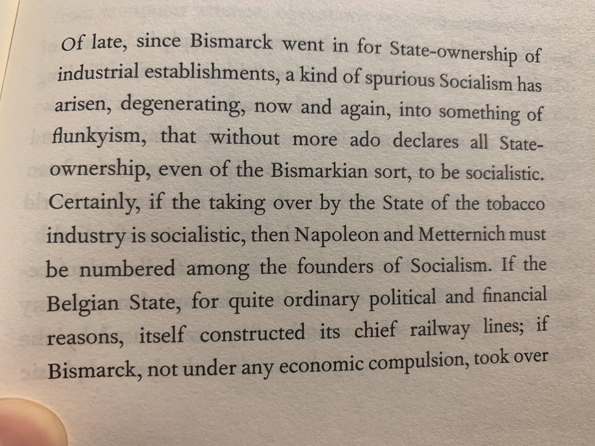 As  @michalrozworski and I write in The People’s Republic of Walmart, quoting Friedrich Engels on the dangers of assuming nationalization on its own is tantamount to socialism: