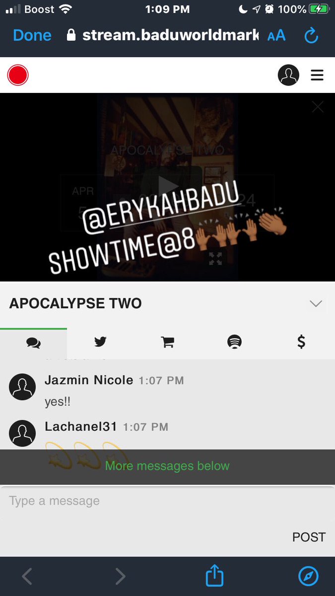mgw77's tweet photo. #apocalypse2 @fatbellybella can’t wait!!🙌🏾🙌🏾 https://t.co/5UhCFYVMLp