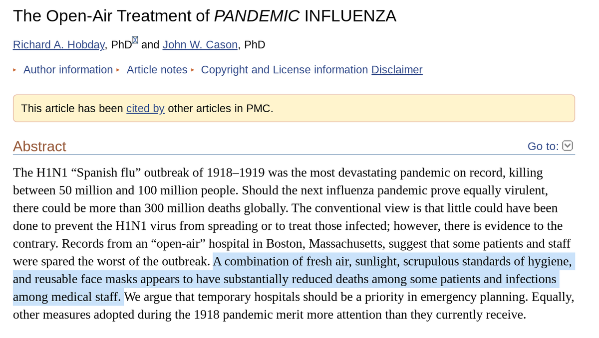 A 2009 paper on how to get ready for the next pandemic. Yes to distancing, absolutely no to preventing access to outdoors. "..introducing high levels of natural ventilation or, indeed, by encouraging the public to spend as much time outdoors as possible." https://www.ncbi.nlm.nih.gov/pmc/articles/PMC4504358/