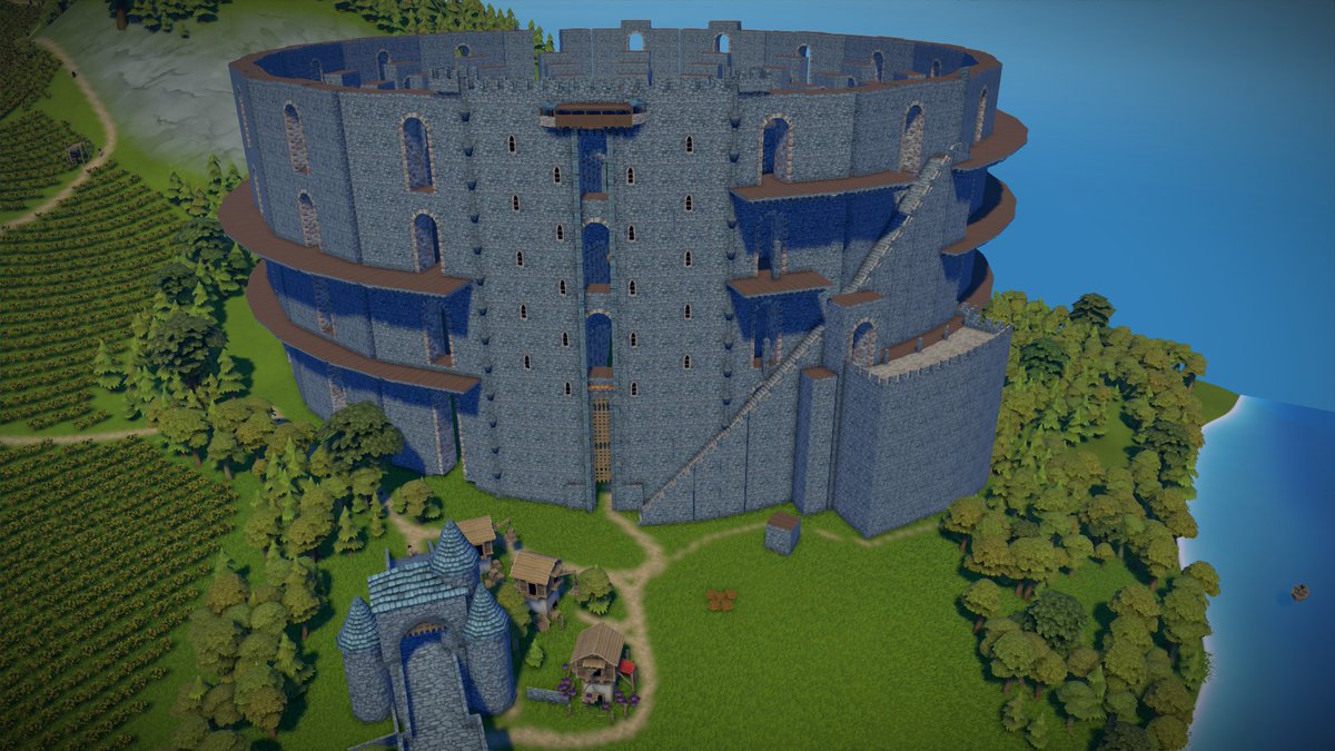 foundationgame's tweet photo. A Foundation player decided to take on a challenge to recreate the Coliseum...

Check out attempt number 1!

Credit to Spiderlope for the #screenshots

#ScreenshotSunday #Challenge
#Medieval #CityBuilder #Indiegame 
#IndieGameDev #Community #Modding https://t.co/NICcjPCa0J