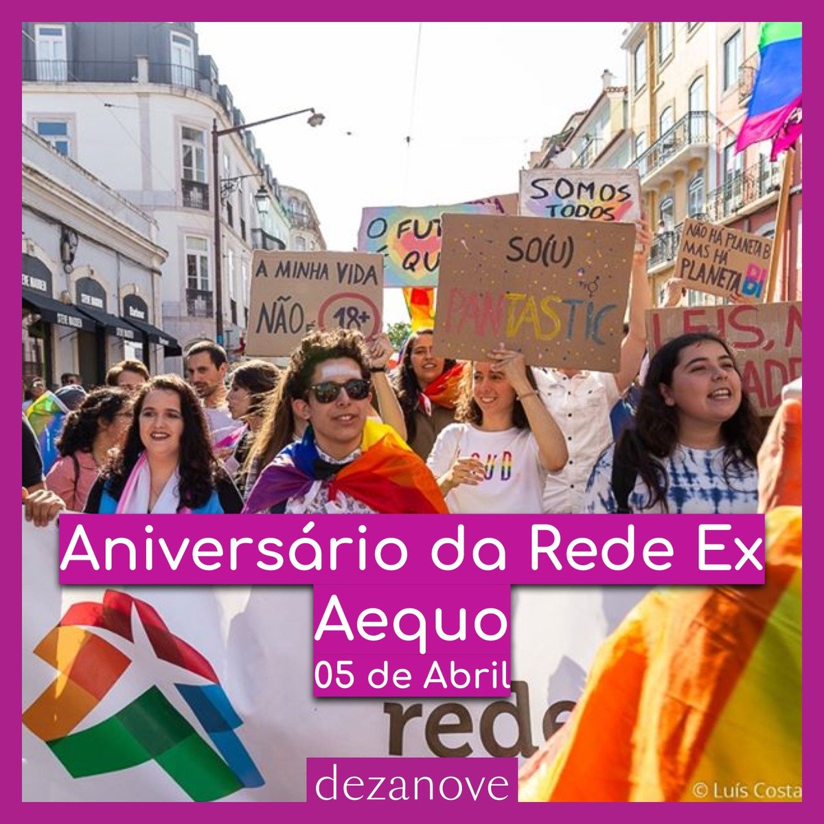 dezanovept's tweet photo. Um aniversário muito especial que nos enche a todos de Orgulho na juventude LGBTI!
17º Aniversário da rede ex aequo 🎂 🎉 🏳⚧🏳️🌈
📸: Luís Costa Photo
Todos os artigos sobre a associação aqui: https://t.co/quB5nBge83 #redeexaequo @redeexaequo https://t.co/C4vYXhl6Ae