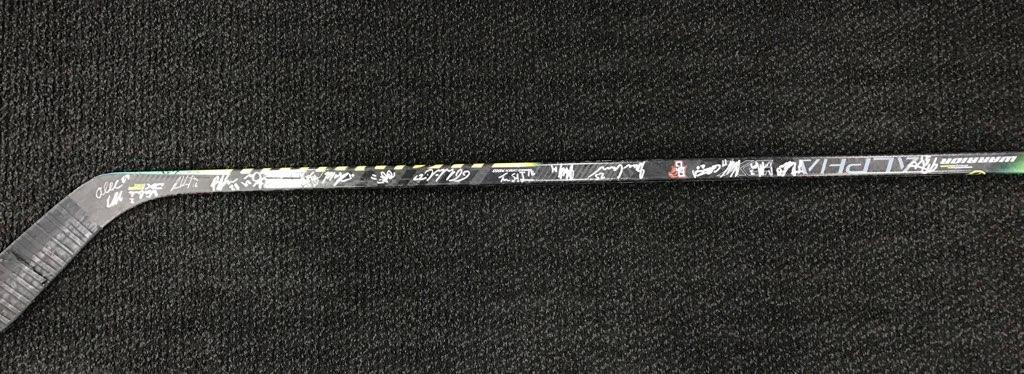 BGHockeyFans's tweet photo. GIVEAWAY!

We wrap up our daily giveaways this week with another team autographed stick! Rules to enter are familiar.

1. Follow us.
2. Follow @EliteCA_BG.
3. Retweet this tweet.

We'll pick one random winner around 11 PM! Good luck! https://t.co/spJshRWf7m