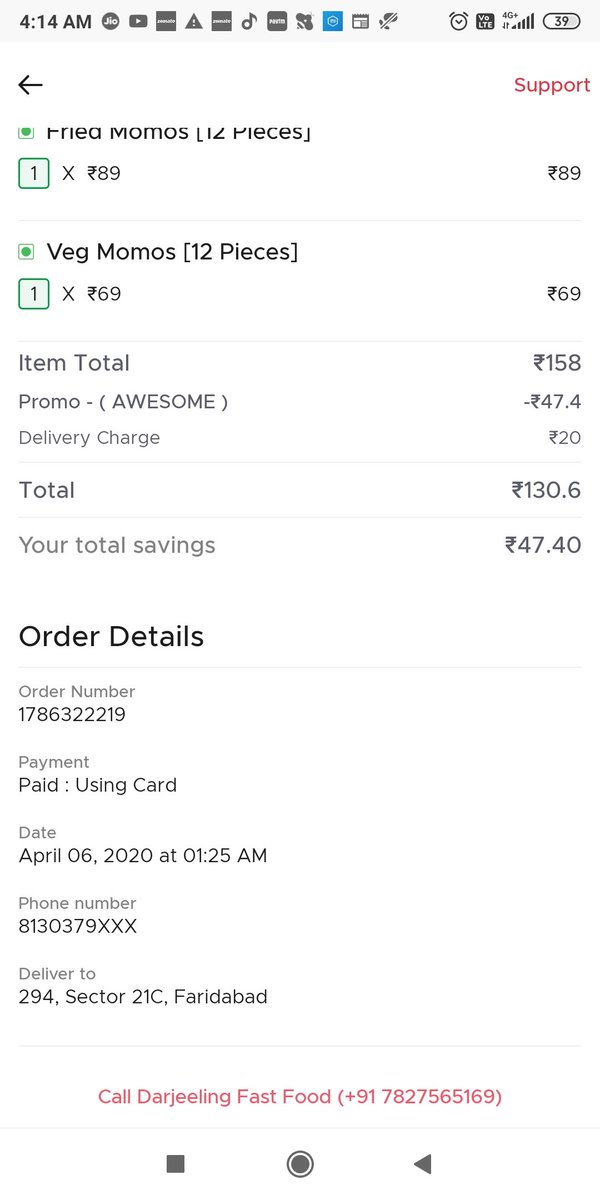 jessespace's tweet photo. @ZomatoIN  why you app sucks... https://t.co/E4ihR3qhBs