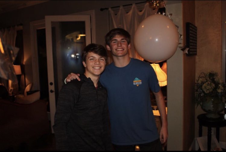 Benbraden4's tweet photo. Happy Bday to my guy @treygraves10  we’ve come a long way since middle school😂 can’t wait to live it up in Norman next year, love ya bud❤️❤️ #cboys https://t.co/QgVYLZrXN2