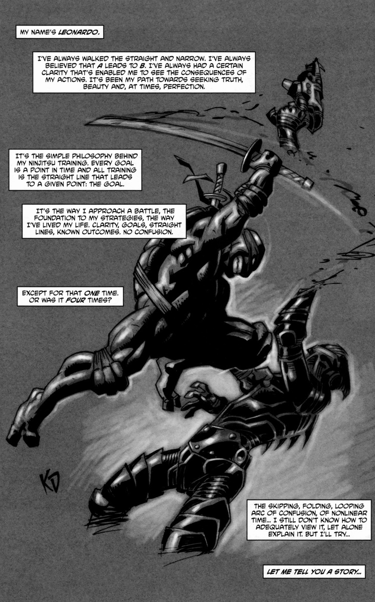 Keiron Dwyer. For context, Leo owes a monkey god a favour and their choice of repayment is plucking four versions of Leo from diffrent points in time to make sure he's born. In the course of this adventure the Leo's save Moses from crocodiles.