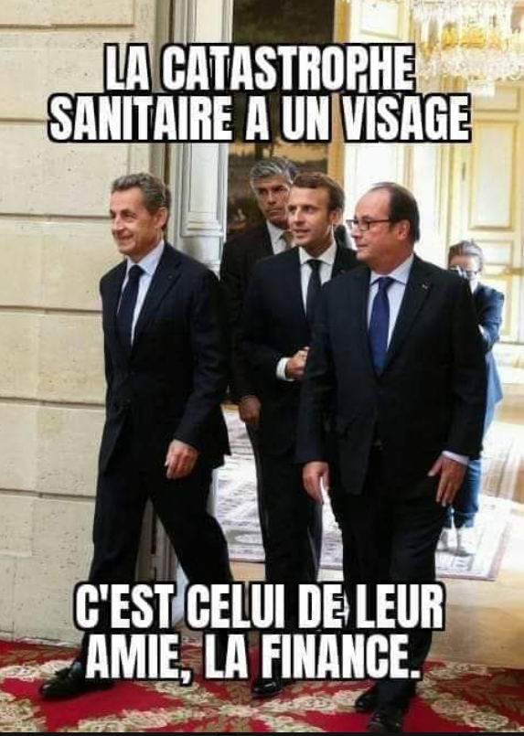 CgtTuifrance's tweet photo. #coronavirus #OnOublieraPas 
A eux 3 et en 20 ans : 100.000 lits supprimés , l'emploi massacré , les stocks de masques liquidés, les sites industriels stratégiques délocalisés , notre système de soin et la protection sociale laminés... 

N'oubliez jamais 🤬 https://t.co/5iTr5B2bHs