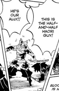 calls giyuu half and half haori guy 
