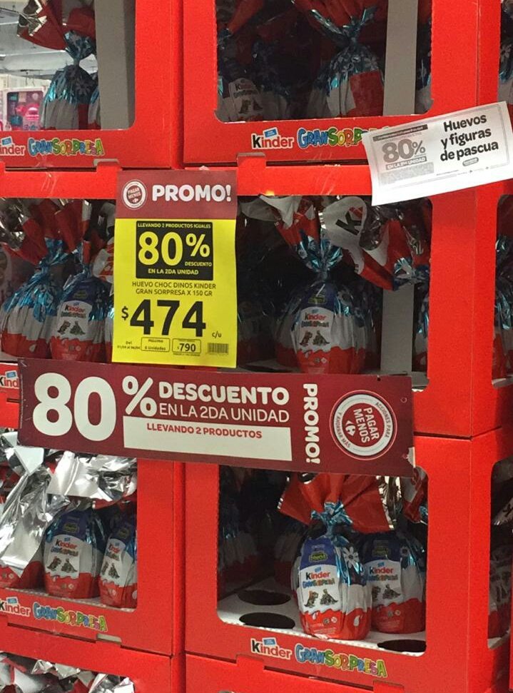PreciosRosario2's tweet photo. #PascuasEnRosario
รndice #Kinder (150 gr)
๐ฐ$474 ๐ @carrefourarg (llevando 2)
๐ฐ$498 ๐ #DistribuidoraDotta
๐ฐ$499 ๐ #LaCuevaDelKioskero
๐ฐ$550 ๐ #Super (E. Rรญos y Zeballos)
๐ฐ$550 ๐ #EmpDeComercio
๐ฐ$620 ๐#MultiShopRed
๐ฐ$700 ๐#FullKiosco (llevando 2)
#FotoTestigo ๐ธ https://t.co/TODyyyQbXb