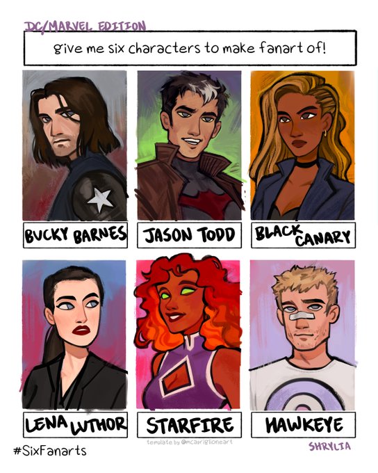 #SixFanarts (but make it twelve) 