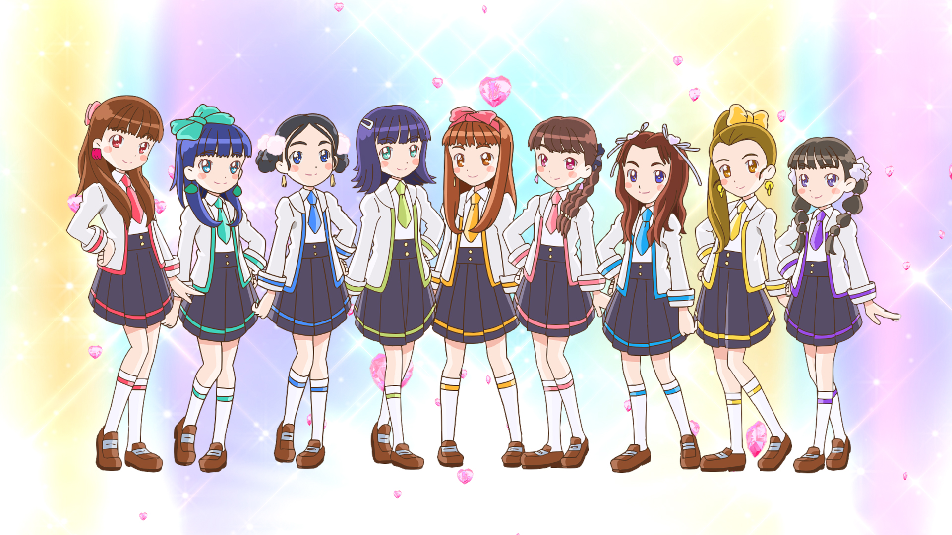 GIRLS2　マスコット　ガル学 Amazon.co.jp: girls2 ガル学。 聖ガールズスクエア学院