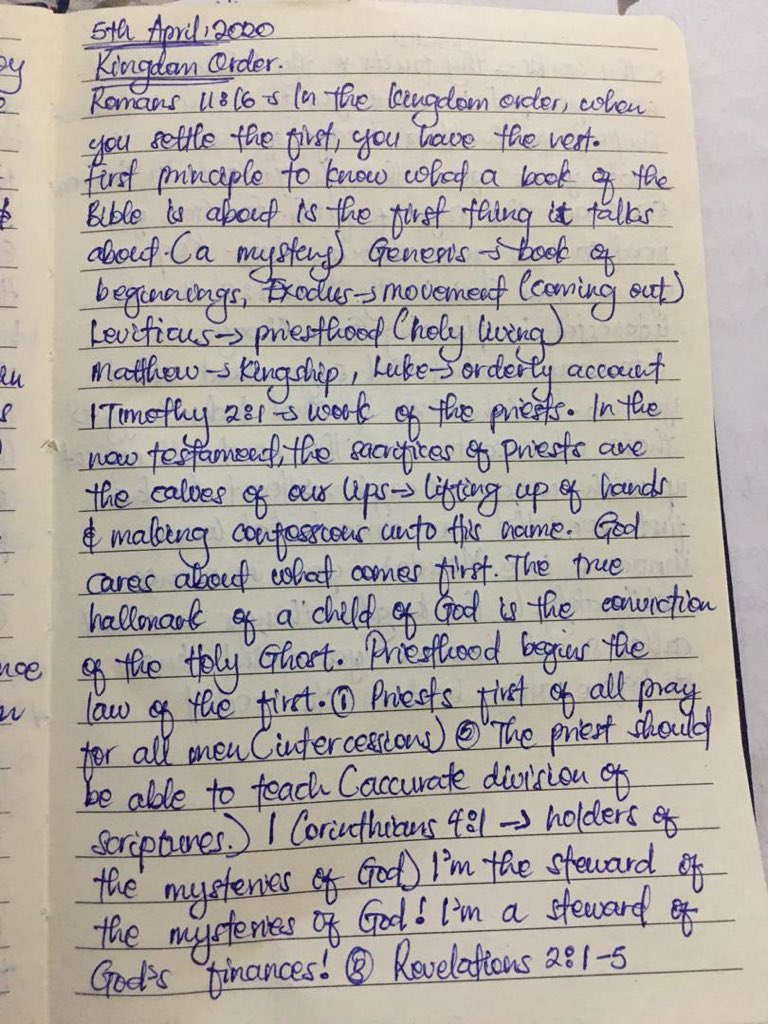 CEYCAirportCity's tweet photo. Todayβs Online Church Service was insightful as we continued our series, #KingdomOrder ! Itβs always a privilege to dig deeper into the Word of God. #ShareYourNotes https://t.co/WwQ3ZTDns9