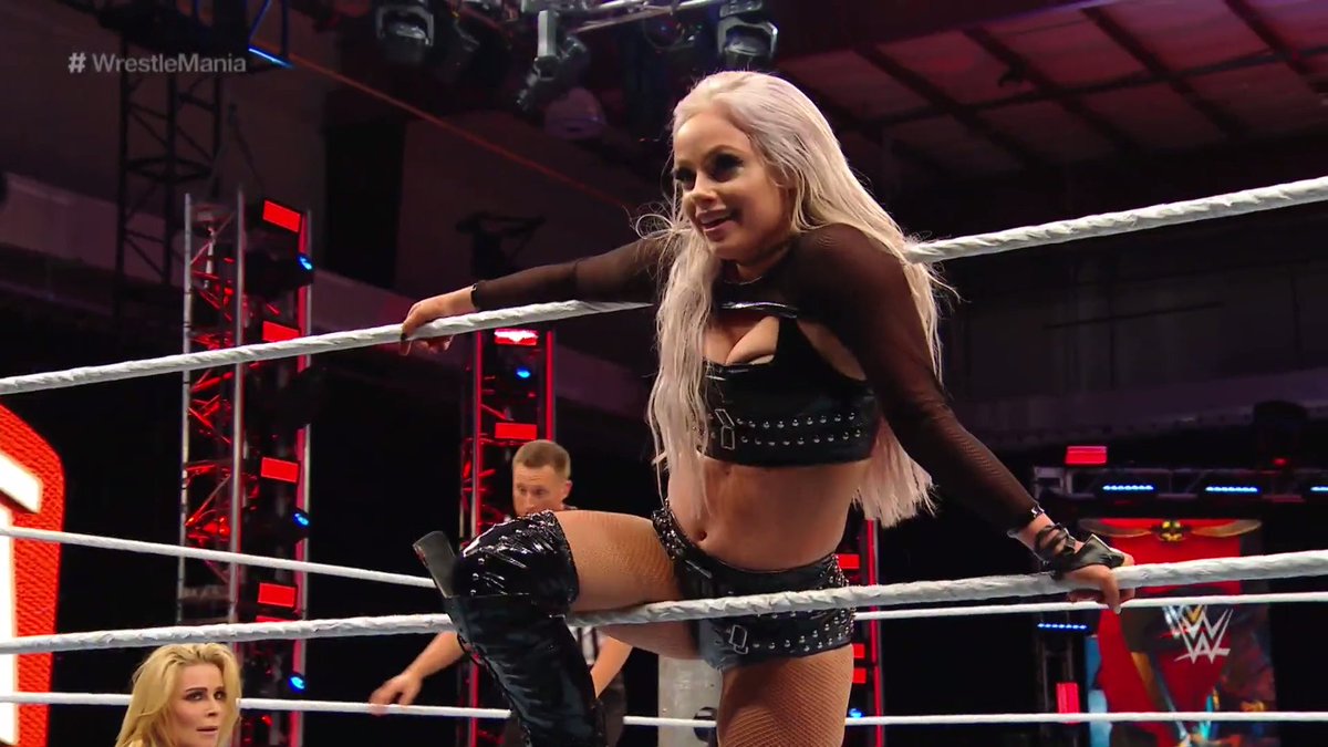 WWE WrestleMania 36 Liv Morgan Vs Natalya Kickoff Pre show 