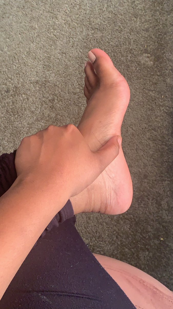 Ebony feet and ass