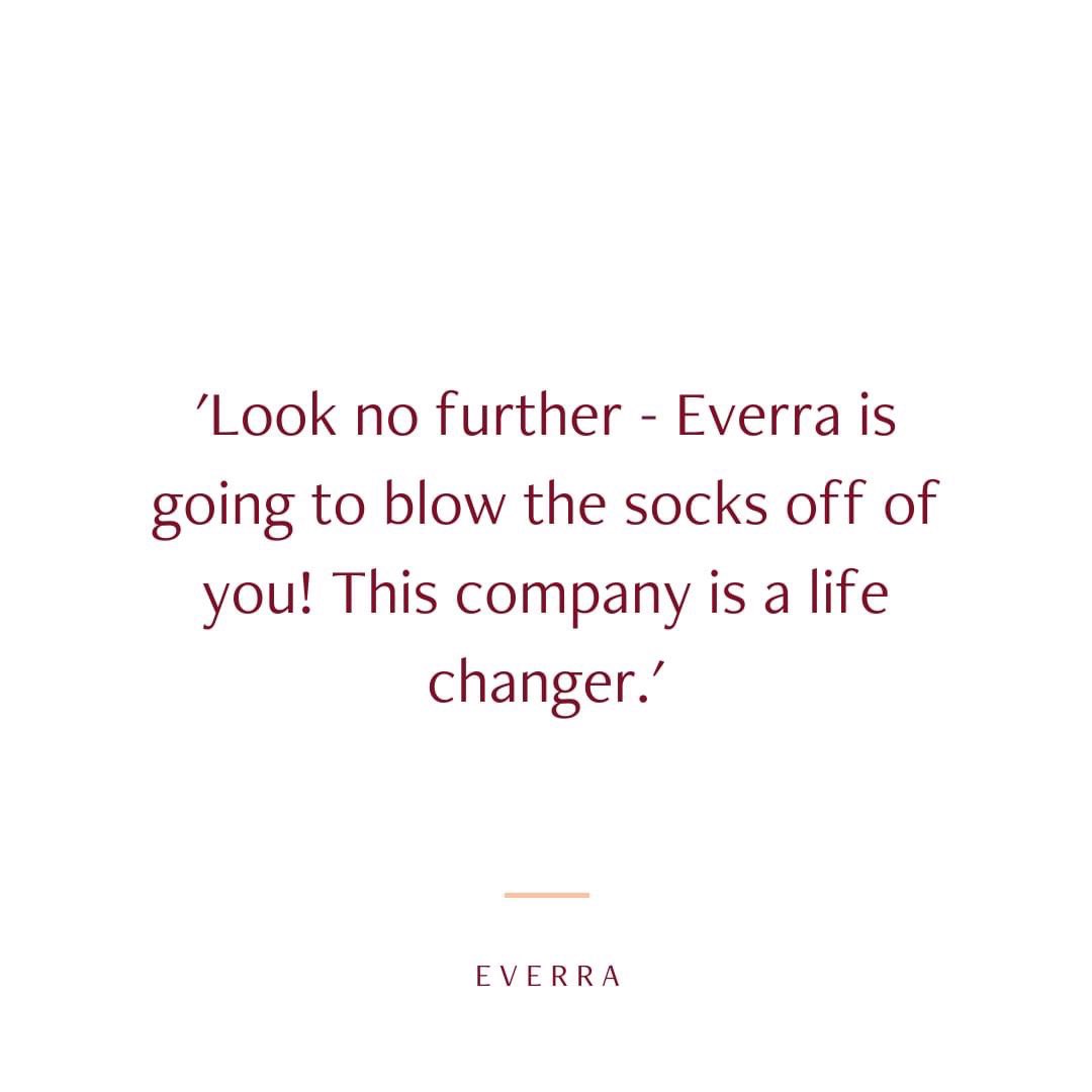 SharonCopperwh1's tweet photo. Everra ๐#everra #lifechanger #weareeverra https://t.co/Eoi5VNdBld