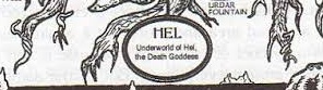 Tabata is probably using a mix of norse mythology and the Christian mythology. The devil lore comes from Christianity whereas the races comes from Norse mythology.So quite possible is that the underworld Dante is refering to is the underworld of hel from the tree of yggdrasill