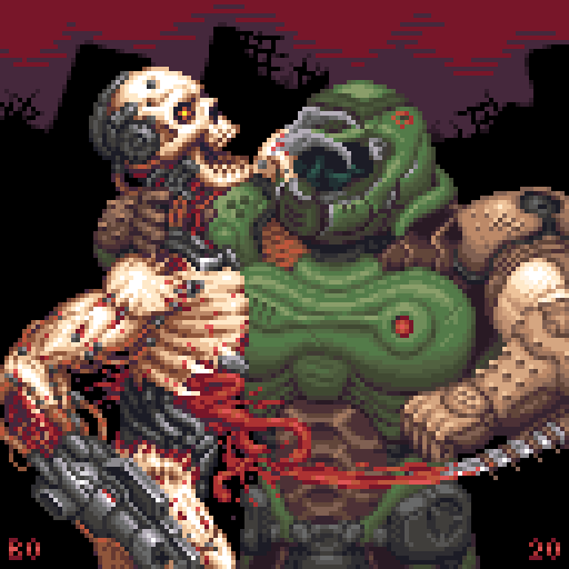 BoJustBo1's tweet photo. Spent way too much time on this piece. #DoomEternal has way too detailed character designs for my sanity =P
#Doom #DoomSlayer #DoomGuy #Zombie #MechaZombie #GloryKill https://t.co/baDUegGE6U