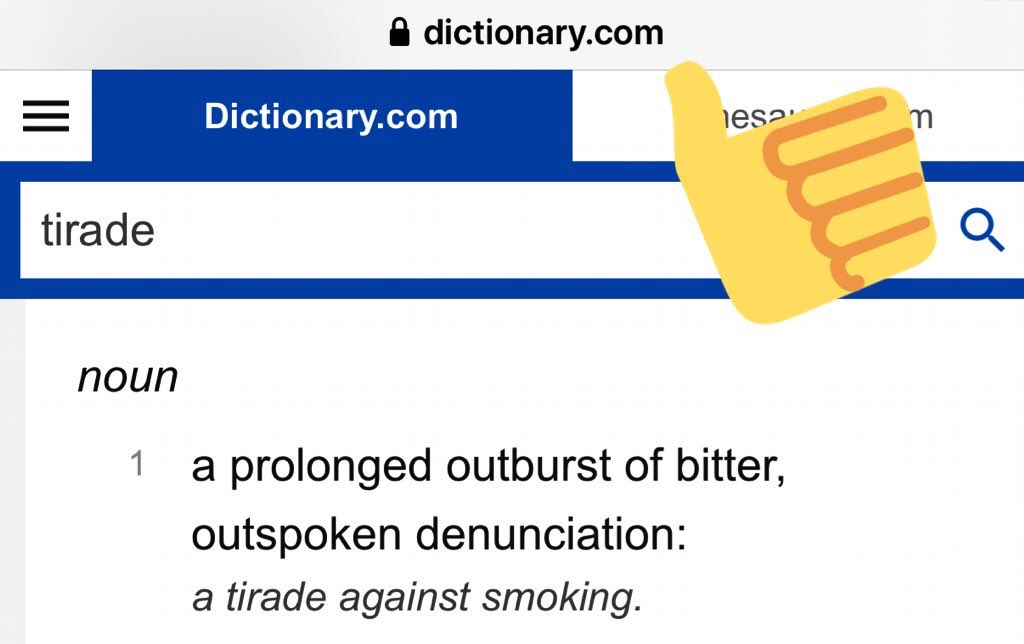 thelunarsawyer's tweet photo. If you don’t know the meaning of a word, don’t use it. 🙄 

#useadictionary #lookitup #forexample https://t.co/aNgOWVxeeZ