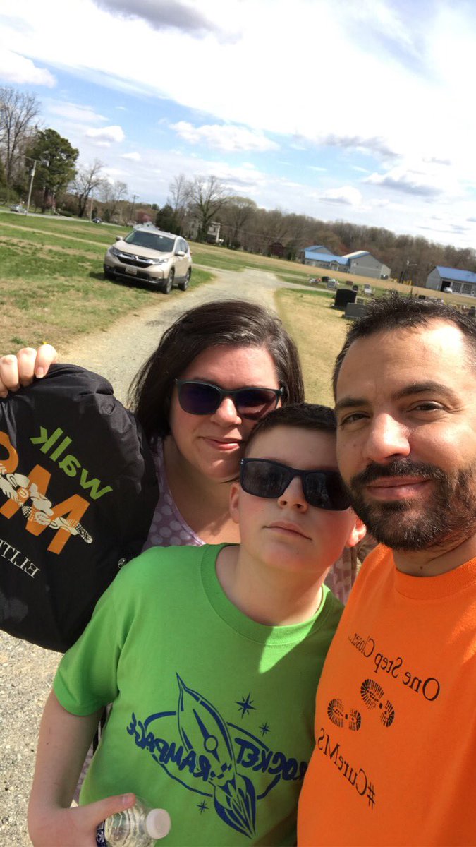 MustStopMS's tweet image. #VirtualWalkMS 3.3 miles done. Tracy even made me a custom 2020 medal. @mssociety