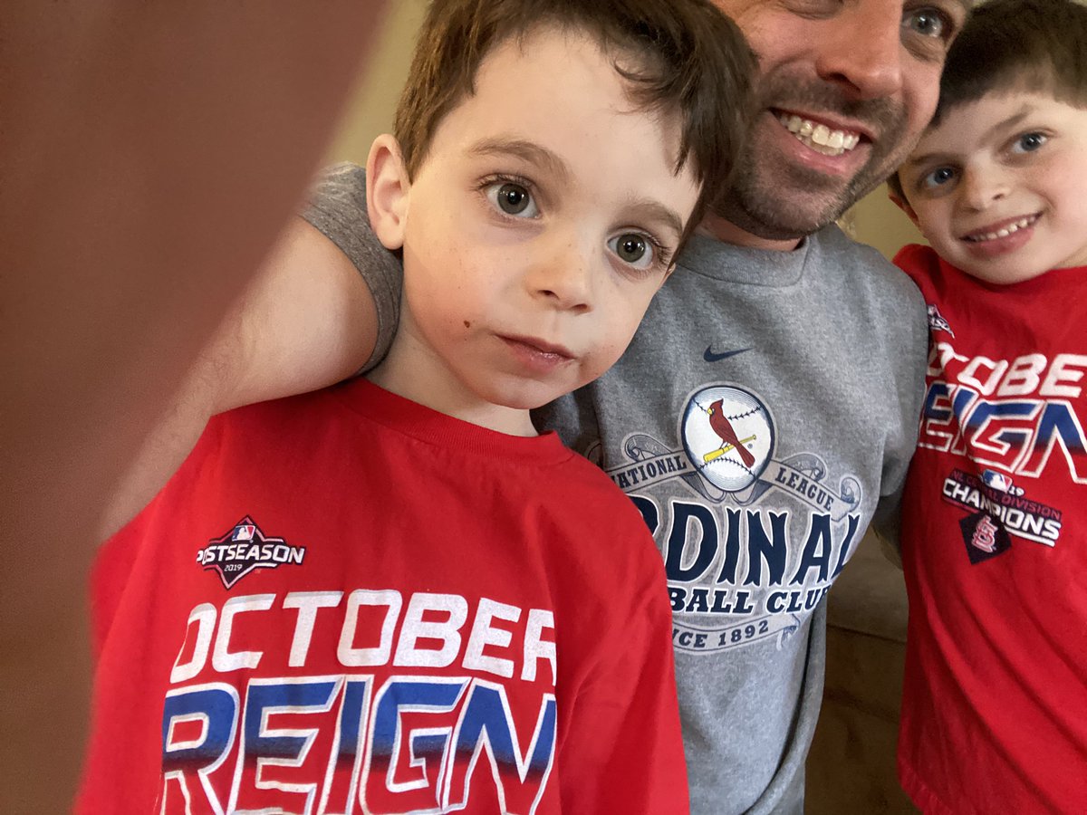 RobbyPotashnick's tweet photo. @UncleCharlie50 the kids need a shoutout to make sure we are properly aligned as a family. #matchingshirtday https://t.co/wvEKt9UKWx