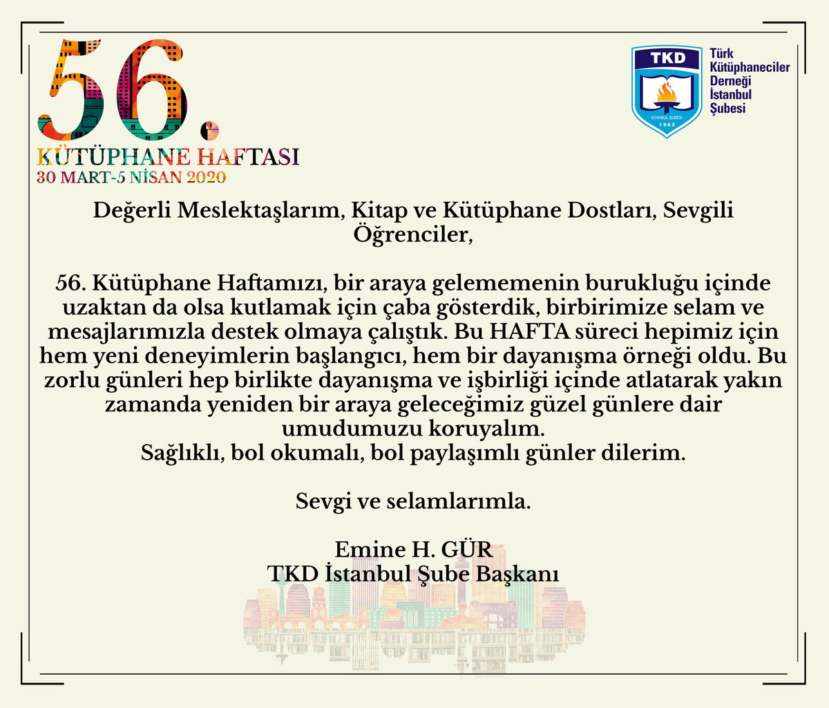 tkdistanbulsube's tweet photo. #56KH
#Kütüphanehaftası
#Kütüphanehaftası2020
#EvdeKitapOkuyorum
#EvdeyimOkuyorum
#EvdeKal https://t.co/zFe7G3A09E
