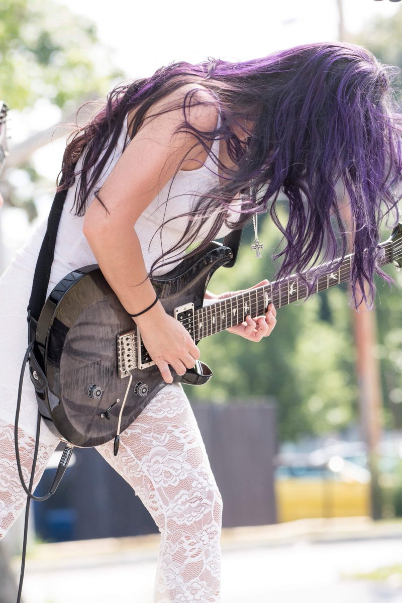meliamaccarone's tweet photo. Thank you @GuitarGirlMag for having me on your #Marathon yesterday. ๐๐ผ
If you missed it #live you can still see my video here, as I talk about guitar solo writing. ๐ธ๐ธ๐ธ #Meliarocks
https://t.co/UzgjWJDThP
#KickAssWithMelia ๐๐๐ https://t.co/88J0AIAObG