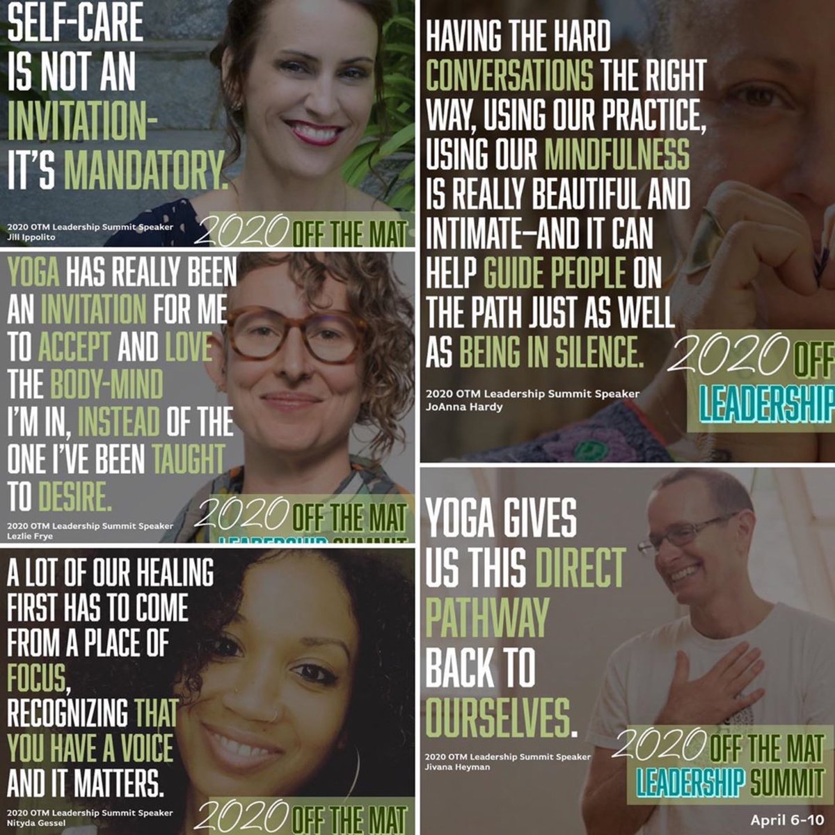 Off the Mat, Into the World tweet media