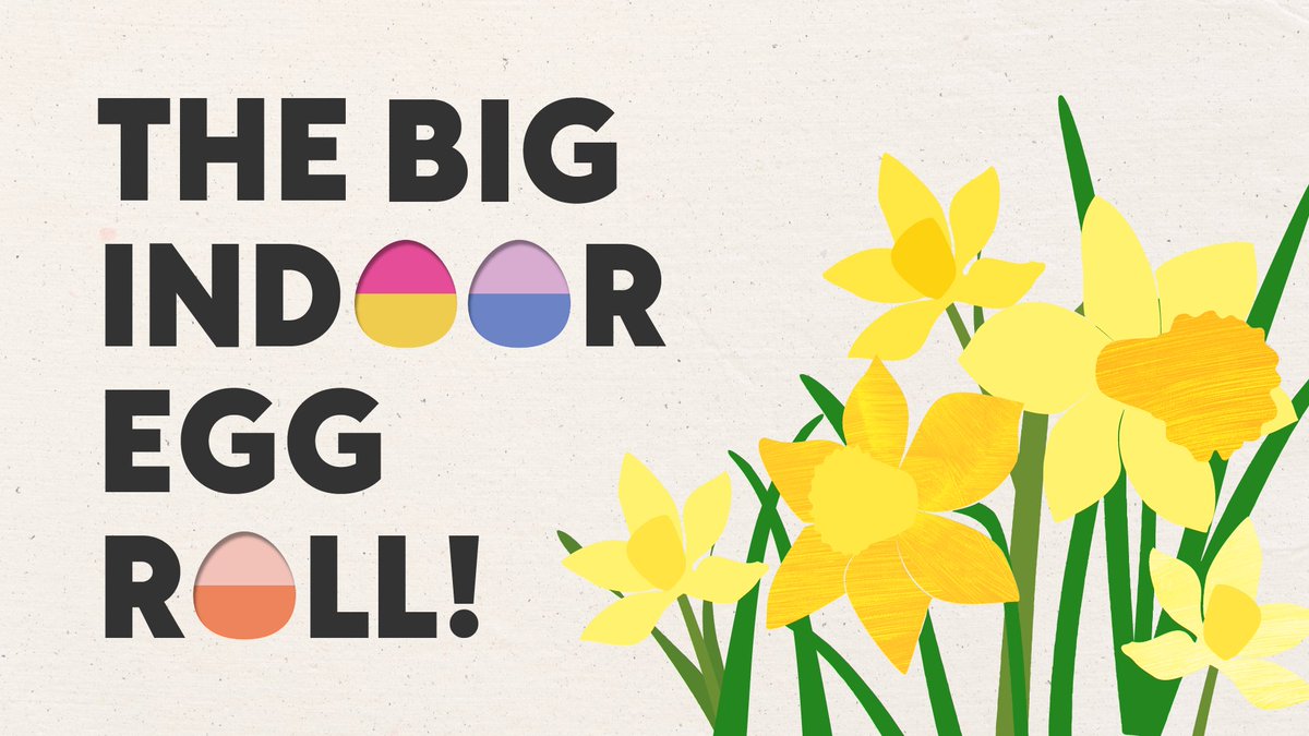 1/ For over 150 years the residents of Preston, Lancashire have gathered together on Easter Monday for the annual Egg Roll, and although the origins of this tradition are a little unclear, the Easter celebrations have continued.  #BigIndoorEggRoll