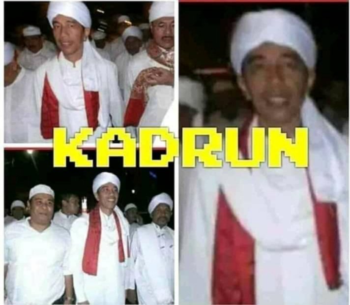 Janessary3's tweet photo. @alit2_kawulo @Exotic_Anger @Budi201932 @NyiGiri Jokowi kan konyol cuuy lumayan buqt candaan https://t.co/a6xSgb77XT