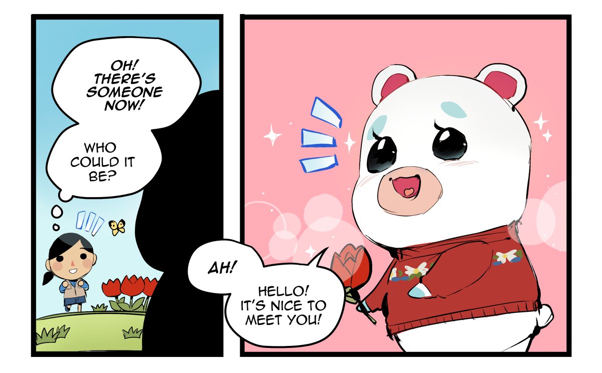 I ended up doing more Animal Crossing New Horizons comics-- the game just has good comedic timing!
I don't care much about having specific villagers--but I like having a theme or pattern between them all..Unfortunately my plan for a "punks only" island fell through pretty quick.