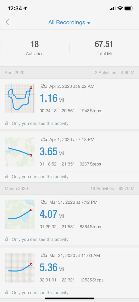 CoachRMcCormack's tweet photo. In just 2 weeks and 13 days of walking completed 67.51 miles! #WINTHEREP  more work to be completed! I work harder than most people realize.  #CoachMcCormack #IWILLOUTWORKYOU @CorsairFootball @UMassDAthletics @D3FBHuddle @d3football @mascacsports @provgridiron https://t.co/XH7cAZ8KYt