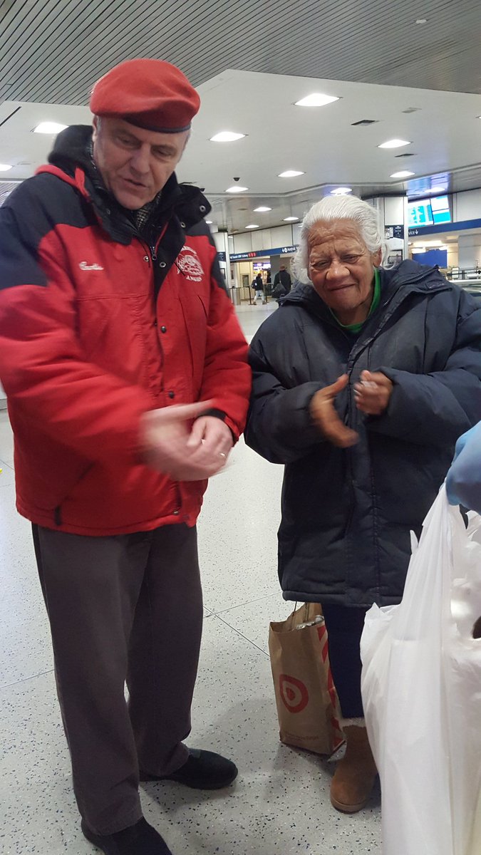 CurtisSliwa's tweet photo. Couldn't agree more @jiejennyzou...we the #GuardianAngels have been in Penn Station &amp; riding #mta for weeks distributing food &amp; cleaners to homeless &amp; EDP who have most certainly been forgotten

#SundayThoughts #SundayMotivation
#COVID2019 #coronavirus #CoronavirusPandemic #NYC https://t.co/T9rR9Thbr7
