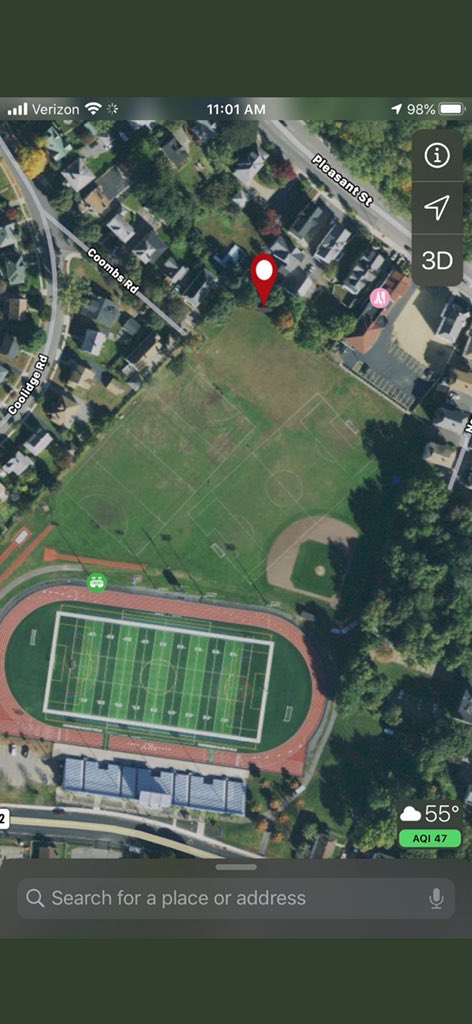 HomeRunJow's tweet photo. @Hammer_stein Where that kid from South’s home run landed @sirfleebaginton https://t.co/JKP7usNqbJ