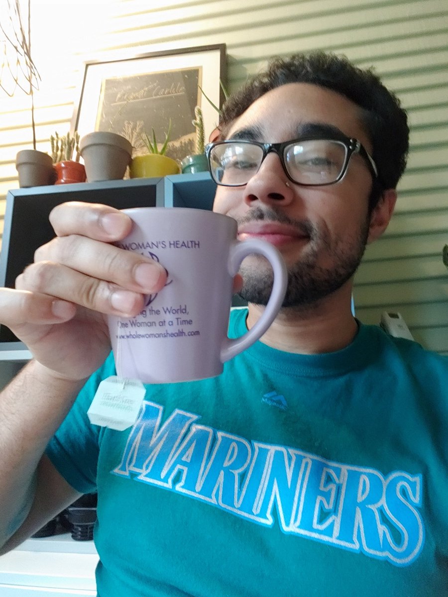 CommunitySalad's tweet photo. @Sammer_Bammer_ Cause it's raining and I got my tea, so it reminds me of Seattle https://t.co/XbaMedWK4u