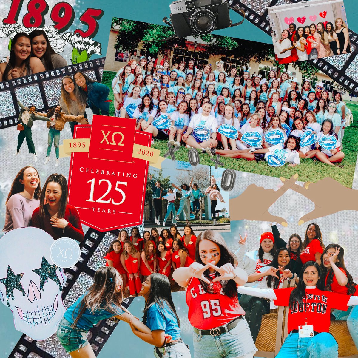 Today we celebrate 125 years of sisterhood, being discouraged never, and friendships that last a lifetime! Happy founders day ❤️✨🦉 <a href="/ChiOmegaXO/">Chi Omega Fraternity</a>