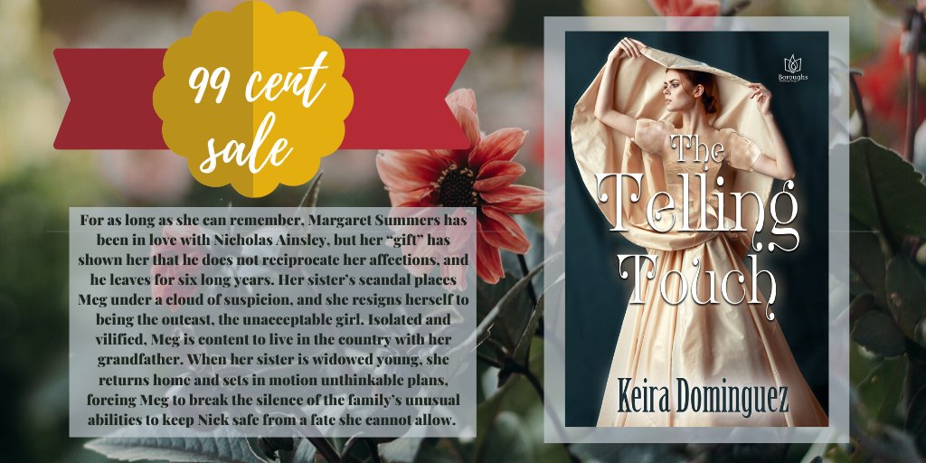 keira_dominguez's tweet photo. My magical, sweet Regency romance is just 99 cents for a limited time! #99cents #booksale #romancenovel #sweetromance #ldsauthor #janeausten #cleanreads #romancereaders #kiss #TheTellingTouch #BookBoost #amwriting #amreading #NewRelease https://t.co/7hM5VzCuGe