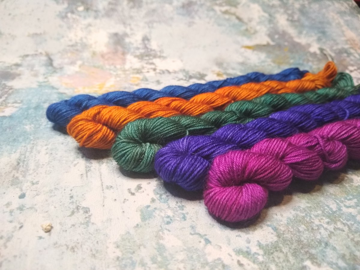 knitmesane's tweet image. Brand new! Get your hands on the Super Saturated Semi Solid Set (catchy, right?) Perfect for colour work
knitmesane.co.uk/shop

#knitmesane #handdyedyarn #indiedyedyarn #handdyer #knit #crochet #indiedyersofinstagram #yarn #handdyersofinstagram #handmadeinscotland