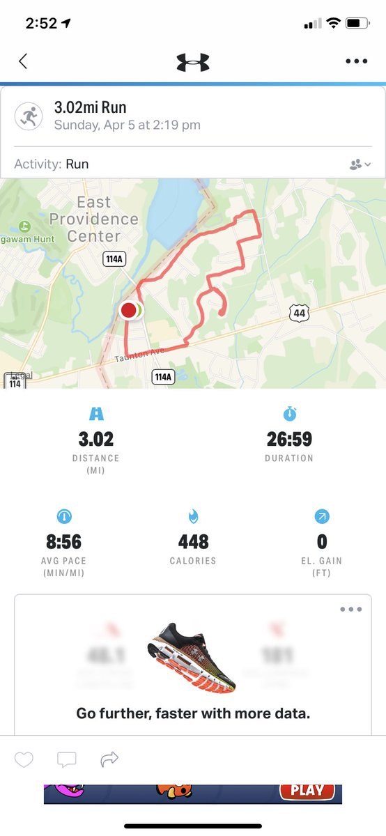 Went for a run with the beautiful <a href="/Sammie_Sil/">Samantha Silvia</a> Ironically, we ran down Fall River Ave, getting #FallRiverFit
